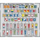 1/350 Royal Navy Signal Flags Steel Parts (PE) 