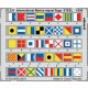 1/200 International Marine Signal Flags Steel Photo-etched Detail Parts 