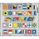 1/200 Royal Navy Signal Flags Steel Photo-etched Detail Parts 