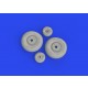 1/32 Macchi MC.202 Folgore Wheels for Italeri kits