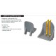 1/48 FM-1 Wildcat Seat 3D Print Parts for Tamiya kits