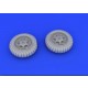 1/48 Focke-Wulf Fw190 (Early) Main Undercarriage Wheels for Eduard kits