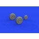 1/48 Arado Ar 234B Wheels Detail Set for Hasegawa/Hobby2000 kits