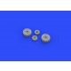 1/72 Phantom FG.1 Wheels Brassin set for Airfix kits