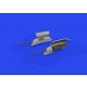 1/72 Messerschmitt Bf 109F/G/K Gun Pods for Eduard kits