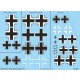 1/32 Messerschmitt Bf 108 Taifun National Insignia Decals for Eduard kits