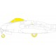 1/48 de Havilland Vampire FB.5/9 Masks for Airfix kits