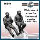 1/16 Wehrmacht Universal Carrier Crews (2 figures)