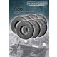 1/35 KHD German Truck Weighted Tyres for ICM Kit