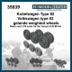 1/35 Kubelwagen Weighted Wheels for Tamiya/Rye Field Model