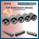 1/35 T-34 Burnt Dish Wheels