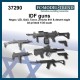 1/35 IDF Guns: Negev UZI, Galil, Tavor, Jericho 941, Desert Eagle