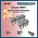 1/48 WWII URSS AFV Crew Helmets