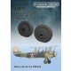 1/48 Polikarpov U2 Weighted Wheels for ICM kits