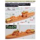 1/700 WWII Manchukuo (Kwantung Army) Ta Tung Class Gunboat 3D Printing Model Kit