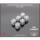 1/32 AN/ALE-39 Chaff/Flare Buckets (great for diorama) (6pcs)