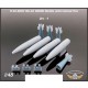 1/48 Mk-83 1000lb Bomb with Conical Fins (4pcs)