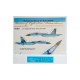 1/72 Sukhoi Su-27 with Name Decals for Airfix/Hasegawa/Heller/ICM/Trumpeter