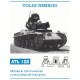 1/35 Hungarian Light Tank Toldi Nimrod Metal Tracks (250 links)