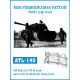 1/35 M26 Pershing / M46 Patton T80E1 Type Metal Tracks (160 links)