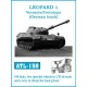 1/35 German Leopard 1 Vorserie / Prototype Metal Tracks (180 links)