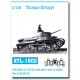 Metal Tracks for 1/16 Hungarian Tank Turan Zrinyi (250 links)