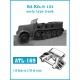 1/35 SdKfz.8 12ton Early Type Metal Tracks (110 links)