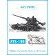 1/35 2S7 Pion Peony (Malka) Self-propelled Artillery Metal Tracks