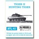 Metal Tracks for 1/35 German Tiger II Hunting Tiger (210 links)