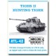 Metal Tracks for 1/35 German Tiger II Hunting Tiger (Transport Tracks) 210 links