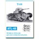 Metal Tracks for 1/35 Soviet T-26 Light Tanks (240 links)