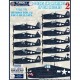 Decals for 1/72 Colours & Markings of  F6F-5 HELLCATS PART2