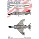 Decals for 1/72 McDonnell Douglas F-4J Phantom II VF-31 Tomcatters 1976