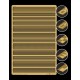 Ornamental Stripes Vol.III Photo-etch set (0.75mm, 0.7mm, 1.2mm, 1.8mm)