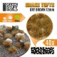 Grass Tufts XL - Dry Brown (fiber Size: 12mm high, 40 tufts)