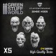 Puppetswar Zombie Heads 2 for 28/32mm Wargame Miniatures