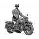 1/35 WWII US Para American Rider with Bike