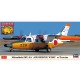 1/72 Japanese Rescue Plane Mitsubishi Mu-2A Air Rescue Wing w/Tractor