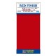 (TF12) Adhesive Detail & Marking Sheet - Red Finish (90mm x 200mm)