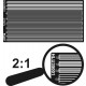 1/35 PE Strips 0.3-1.0mm (total dimensions 100x50mm)