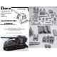 1/35 M578 Recovery Vehicle Conversion Set for Italeri M107 (M110) kit