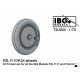 1/72 PZL P.11/P.24 Wheels for IBG Models