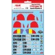 Decals for 1/32 Spanish Republic AF Polikarpov I-16 Type 10