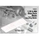 1/32 A-20G Clear Part Masks (interior and exterior) for HK Models