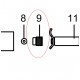 Needle Packing Screw for Sparmax Airbrush DH/SP/Max Series