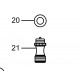 Air Valve Set for Sparmax Airbrush DH3 SP35 Max SP540 SP020