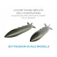 1/72 RAF Tornado 1980S 4 Fin 1500 L Riveted Tanks for Revell kits