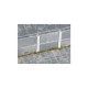 1/45 1/50 Concrete Fence, L 50cm (20 slabs)