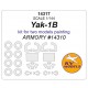 1/144 Yak-1B Paint Masking for Armory Production #14310