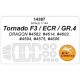 1/144 EU Tornado F3 / ECR / GR.4 Canopies and Wheels Masks for Airfix kits